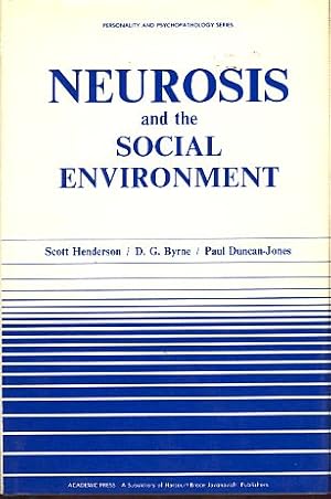 Image du vendeur pour Neurosis and the Social Environment. mis en vente par Fundus-Online GbR Borkert Schwarz Zerfa