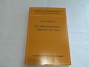 Image du vendeur pour Die althochdeutschen Adjektive auf -sam. mis en vente par Versandantiquariat Christian Back