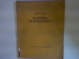 Bild des Verkufers fr Kloster Blaubeuren Deutsche Kunstfhrer; Bd. 3 zum Verkauf von books4less (Versandantiquariat Petra Gros GmbH & Co. KG)