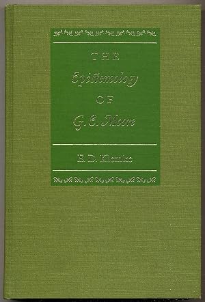 Imagen del vendedor de The Epistemology of G.E. Moore a la venta por Between the Covers-Rare Books, Inc. ABAA