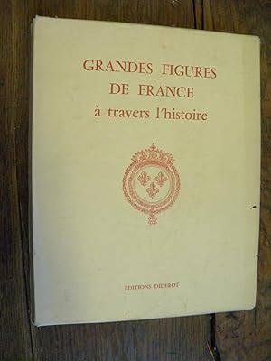 Image du vendeur pour Grandes figures de France  travers l'histoire 62 planches dans une pochette dont 14 en couleurs mis en vente par Des livres et vous