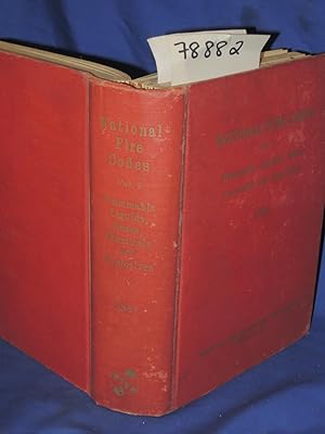 Image du vendeur pour 1951 NATIONAL FIRE CODES VOL. I FLAMMABLE LIQUIDS, GASES, CHEMICALS AND EXPLOSIVES mis en vente par Princeton Antiques Bookshop