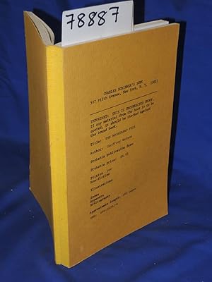 Image du vendeur pour THE NOORIABAD FILE uncorrected proof mis en vente par Princeton Antiques Bookshop