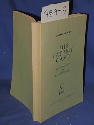 Image du vendeur pour THE PATRIOT GAME Advanced Uncorrected Proofs mis en vente par Princeton Antiques Bookshop