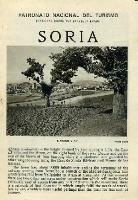 SORIA. PATRONATO NACIONAL DEL TURISMO.