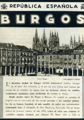 BURGOS. PATRONATO NACIONAL DEL TURISMO.