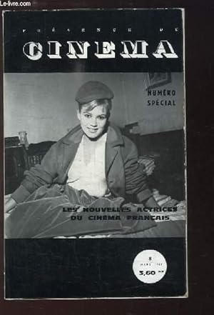 Seller image for Prsence du Cinma, numro spcial 8 : Les nouvelles actrices du cinma franais. for sale by Le-Livre