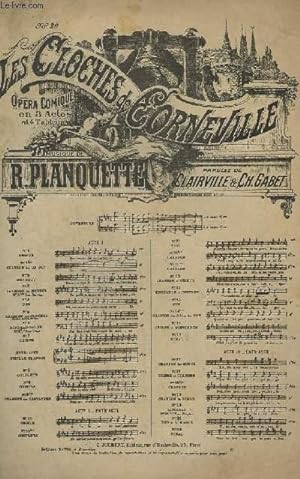 Seller image for LES CLOCHES DE CORNEVILLE - OPERA COMIQUE EN 3 ACTES - N 20 : RONDEAU VALSE - PIANO ET CHANT. for sale by Le-Livre