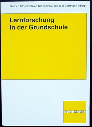 Seller image for Lernforschung in der Grundschule. Herausgegeben von H.Ulonska, S.Kraschinski, T.Bartmann. for sale by Antiquariat Gerber AG, ILAB/VEBUKU/VSAR