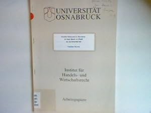 Image du vendeur pour Hostile takeovers in Germany. A case study on Pirelli vs. Continental AG Universitt Osnabrck, Institut fr Handels- und Wirtschaftsrecht; Arbeitspapier 3 mis en vente par books4less (Versandantiquariat Petra Gros GmbH & Co. KG)