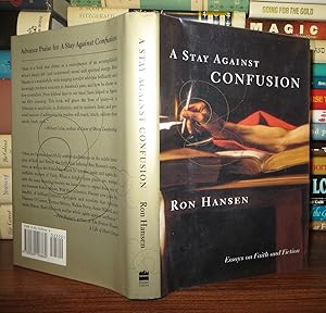 Seller image for A STAY AGAINST CONFUSION Essays on Faith and Fiction for sale by Rare Book Cellar