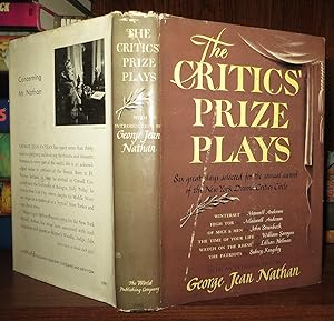 Seller image for THE CRITICS' PRIZE PLAYS for sale by Rare Book Cellar