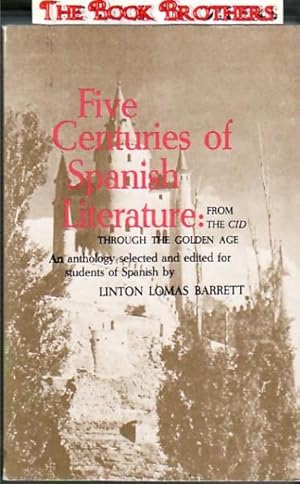 Immagine del venditore per Five Centuries of Spanish Literature venduto da THE BOOK BROTHERS