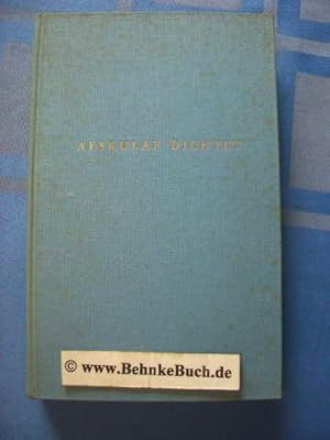 Seller image for Aeskulap dichtet : Gedichte deutsche rzte. for sale by Antiquariat BehnkeBuch