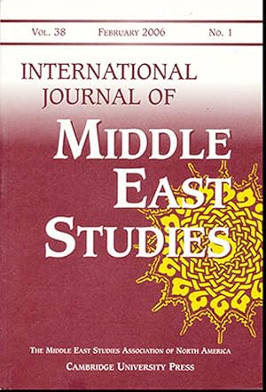 Bild des Verkufers fr International Journal of Middle East Studies (Volume 38, Number 1, February 2006) zum Verkauf von Diatrope Books