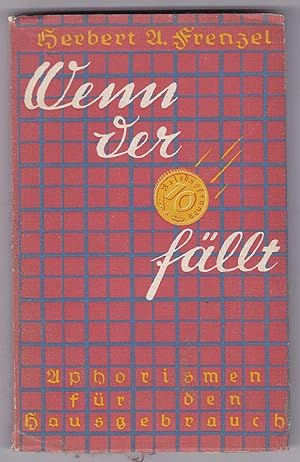 Seller image for Wenn der Groschen fllt. Aphorismen fr den Hausgebrauch for sale by Kultgut