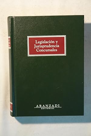 Bild des Verkufers fr Legislacin y Jurisprudencia Concursales zum Verkauf von NOMBELA LIBROS USADOS