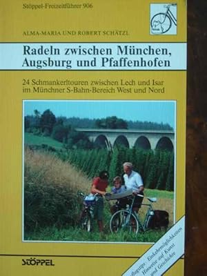 Bild des Verkufers fr Radeln zwischen Mnchen, Augsburg und Pfaffenhofen. 24 Schmankerltouren zwischen Lech und Isar im Mnchner S-Bahn-Bereich West und Nord: Ausflugsziele, Einkehrmglichkeiten, Hinweise auf Kunst und Geschichte. Mit einer doppelseitigen bersichtskarte und vielen Detailkarten und Abbildungen im Text. zum Verkauf von Antiquariat Tarter, Einzelunternehmen,