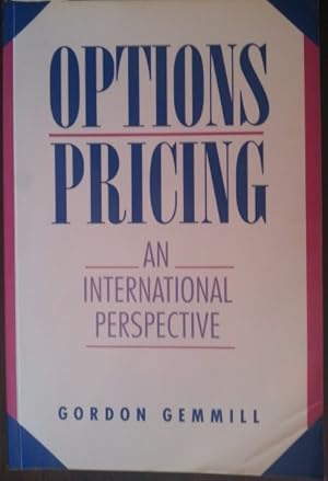 Seller image for OPTIONS PRICING. AN INTERNACIONAL PERSPECTIVE. for sale by Libreria Lopez de Araujo