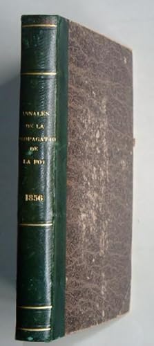 Imagen del vendedor de Annales de la propagation de la foi, collection faisant suite aux Lettres difiantes, tome vingt-huitime, a la venta por LIBRAIRIE L'OPIOMANE