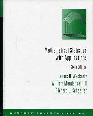 Imagen del vendedor de Mathematical Statistics with Applications. a la venta por Antiquariat am Flughafen