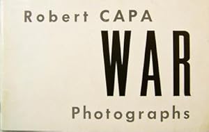 Imagen del vendedor de Robert Capa War Photographs a la venta por Derringer Books, Member ABAA