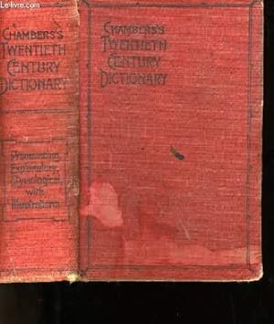 Seller image for CHAMBERS'S TWENTIETH CENTURY DICTIONARY. for sale by Le-Livre