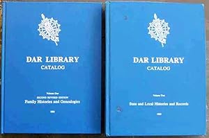 DAR Library Catalog: Two Volume Set
