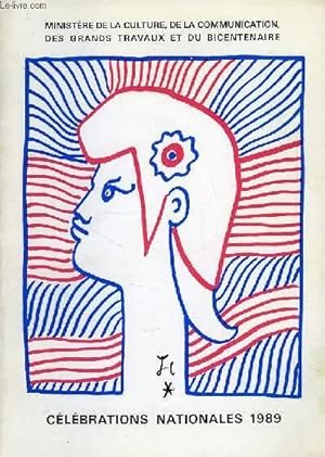 Bild des Verkufers fr CELEBRATIONS NATIONALES 1989 zum Verkauf von Le-Livre