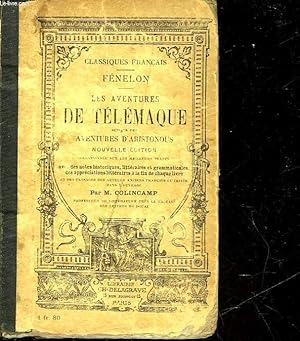 Bild des Verkufers fr LES AVENTURES DE TELEMAQUE SUIVIES DES AVENTURES D'ARISTONOUS zum Verkauf von Le-Livre