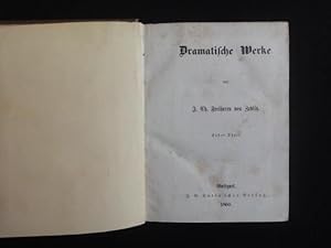 Seller image for Dramatische Werke. Theile I-IV. In Einem Band. for sale by Malota