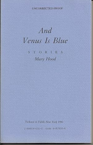 Bild des Verkufers fr AND VENUS IS BLUE zum Verkauf von Charles Agvent,   est. 1987,  ABAA, ILAB