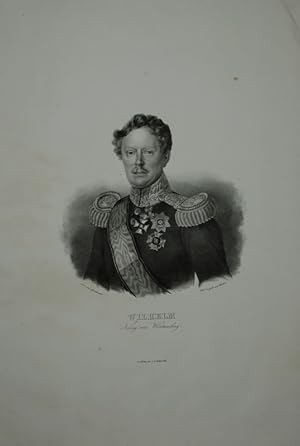 Bild des Verkufers fr Portrait. Brustfigur en face in Uniform mit Orden. Lithographie von Kstner nach Stirnbrand. zum Verkauf von Antiquariat  Braun