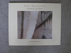 Seller image for Jean Macalpine; Intervals in Light for sale by Black Box Books