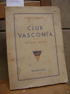 CLUB VASCONIA. PELOTA VASCA