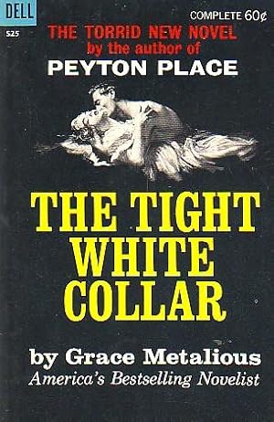 The tight white collar.