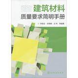 Bild des Verkufers fr Building materials quality requirements Cookbook(Chinese Edition) zum Verkauf von liu xing