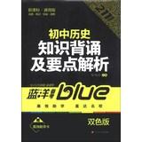 Imagen del vendedor de Blue Ocean Pro Forma 211 train Series: Junior recitation of historical knowledge and analytical points ( 789 all grades applicable ) ( New Standard Universal Edition ) ( color version )(Chinese Edition) a la venta por liu xing