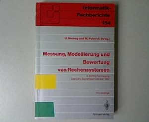 Imagen del vendedor de Messung, Modellierung und Bewertung von Rechensystemen. a la venta por Antiquariat Bookfarm