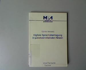 Seller image for Digitale Sprachbertragung in paketvermittelnden Netzen. for sale by Antiquariat Bookfarm