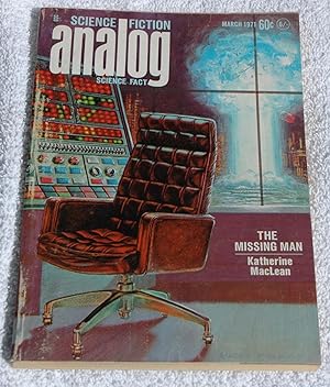 Bild des Verkufers fr ANALOG Science Fiction/ Science Fact: March, Mar. 1971 zum Verkauf von Preferred Books