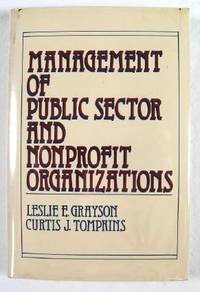 Seller image for Management of Public Sector and Nonprofit Organizations for sale by Resource Books, LLC