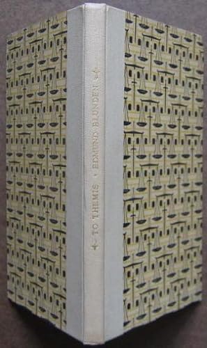 To Themis: Poems on Famous Trials, with other Pieces / by Edmund Blunden. (The Cover, Frontispiec...