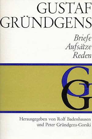 Immagine del venditore per Briefe, Aufstze, Reden. venduto da Georg Fritsch Antiquariat