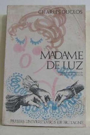 Image du vendeur pour Madame de luz mis en vente par crealivres