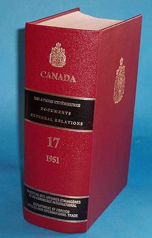 Immagine del venditore per Documents on Canadian External Relations Volume 17 1951 venduto da Riverwash Books (IOBA)