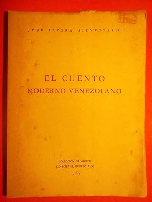 Seller image for EL CUENTO MODERNO VENEZOLANO. for sale by Carmichael Alonso Libros