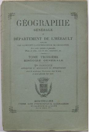 Géographie générale du département de l'Hérault.