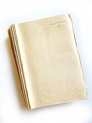 C1900s ORIGINAL GROUP of 15 HANDWRITTEN SPANISH-LANGUAGE MANUSCRIPTS of "THE PROCLAMATION of LIBE...