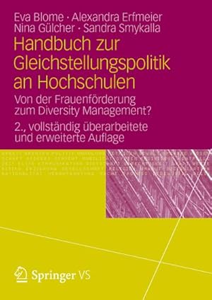 Bild des Verkufers fr Handbuch zur Gleichstellungspolitik an Hochschulen : Von der Frauenfrderung zum Diversity Management? zum Verkauf von AHA-BUCH GmbH